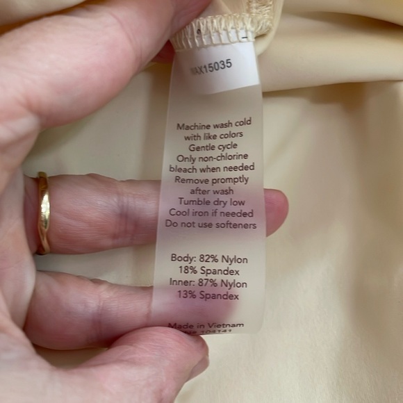 CALIA nude slip dress with built in shapewear underneath. L - Picture 7 of 9